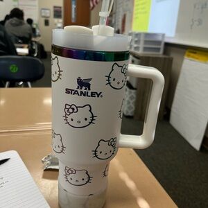 Stanley White Hello Kitty Tumbler